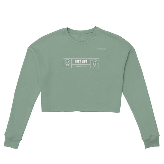 Cropped sweatshirt